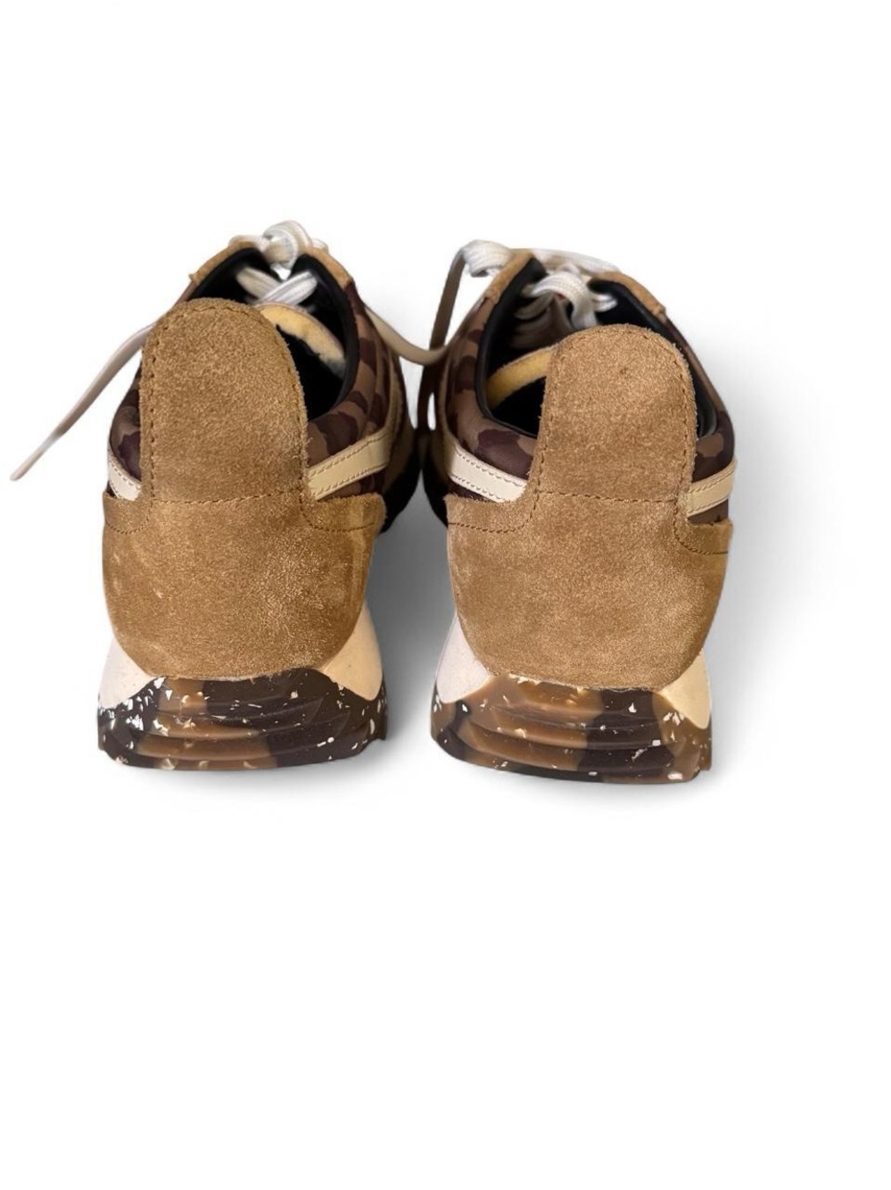Rag & Bone Retro Runner Leopard Print Suede Leather Sneakers EU 37 - Picture 7 of 8